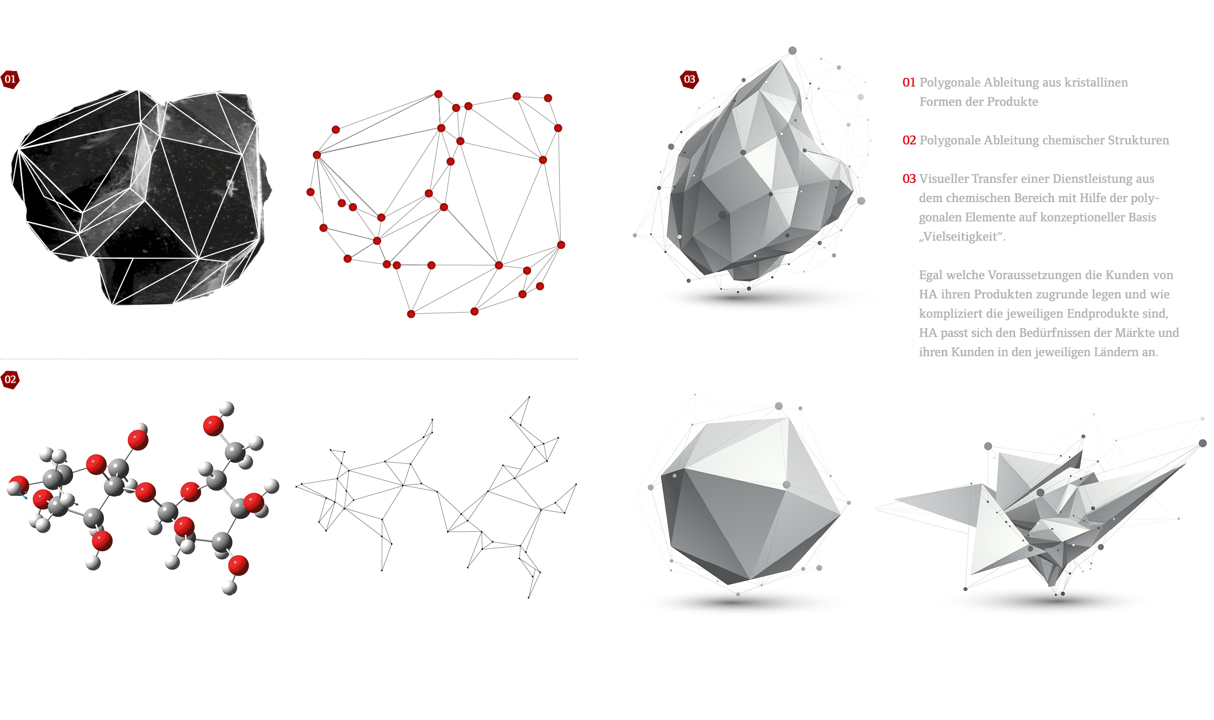 Hüttenes-Albertus Chemische Werke, HA Group, GIFA 2015, Giesserei Fachmesse, Messe, Trade Show, Kommunikation, Messestand Design, Low Poly Konzept 02