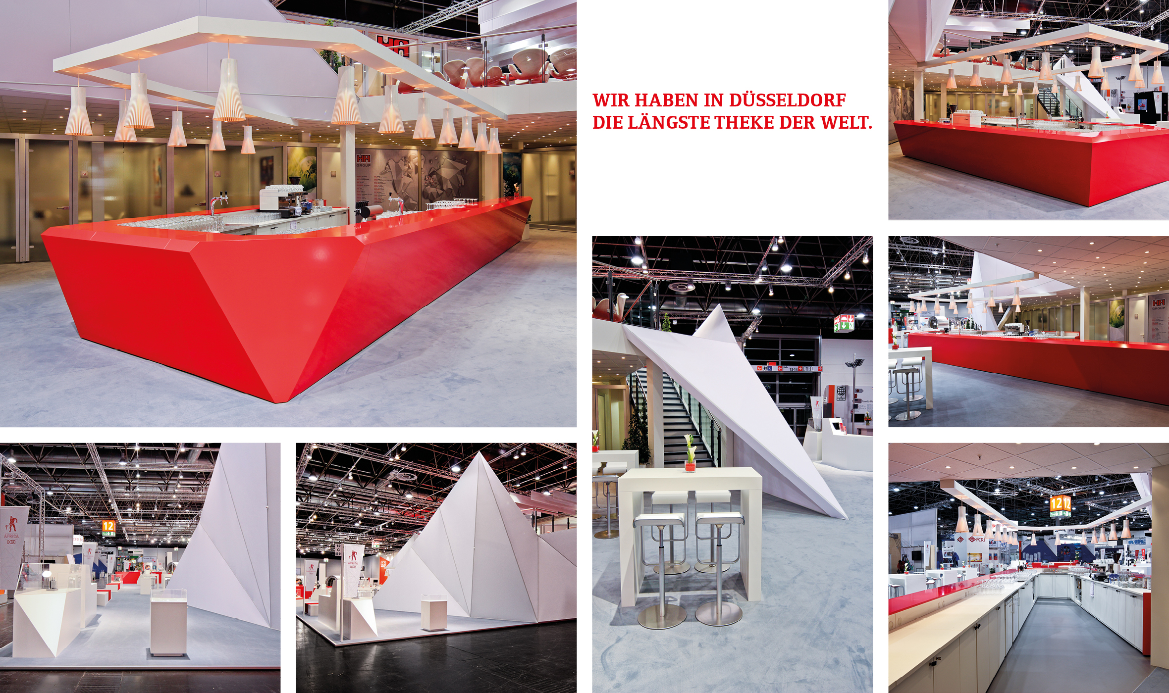 Hüttenes-Albertus Chemische Werke, HA Group, GIFA 2015, Giesserei Fachmesse, Messe, Trade Show, Kommunikation, Messestand Design, Low Poly, Messestand, Theke, Detailansichten