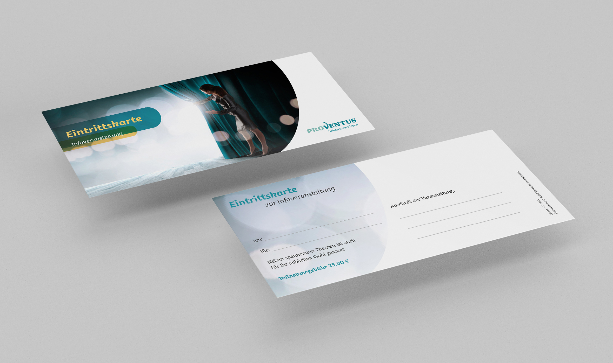 Deutsche Proventus AG / ProVentus Corporate Design Invitation Card / Einladungskarte Mood 01