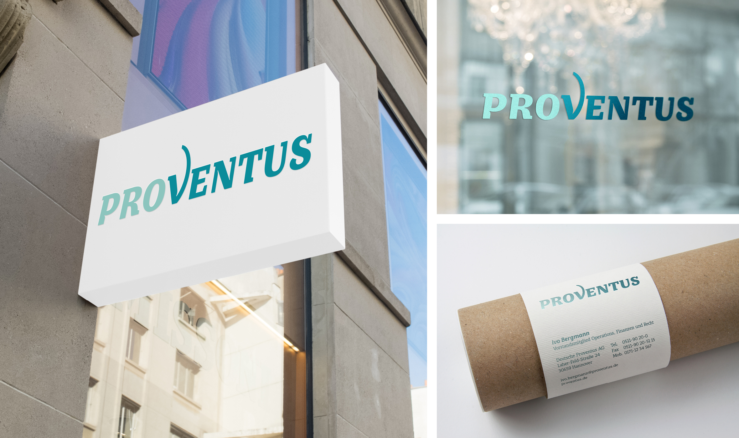 Deutsche Proventus AG / ProVentus Corporate Design Signage Mood 01