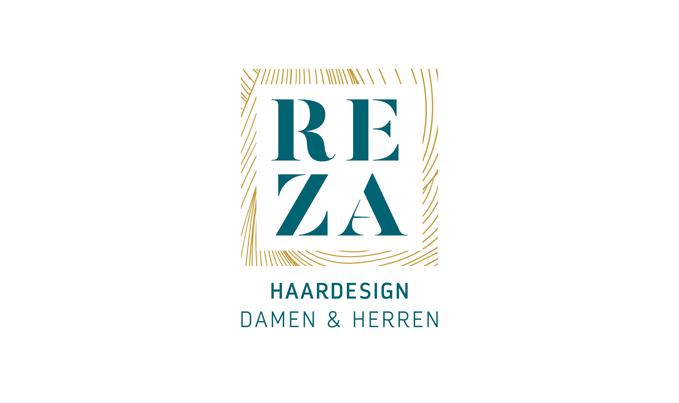 Reza Mirbeiksabzevari Friseur Logoentwicklung / Corporate Design Wort-Bildmarke