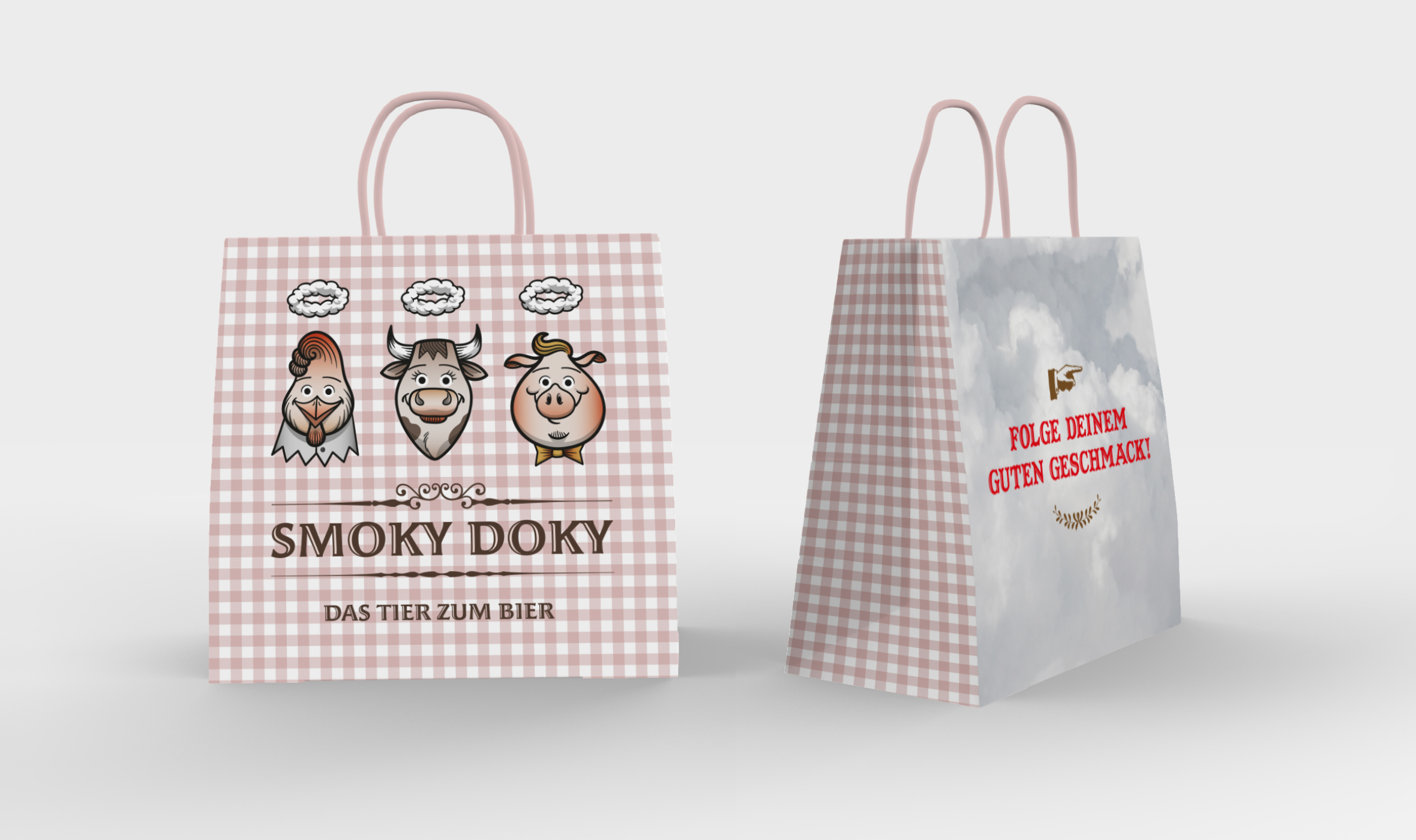 SMOKY DOKY Shopping Bag